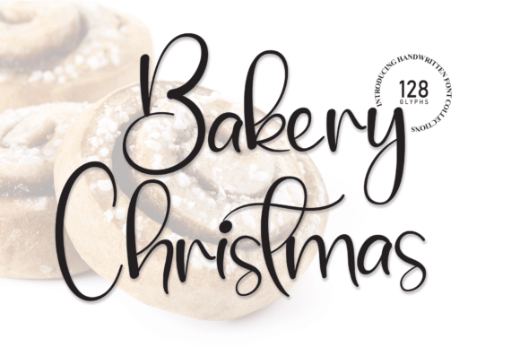 Bakery Christmas: The Campaign Font That Adds a Handwritten Touch