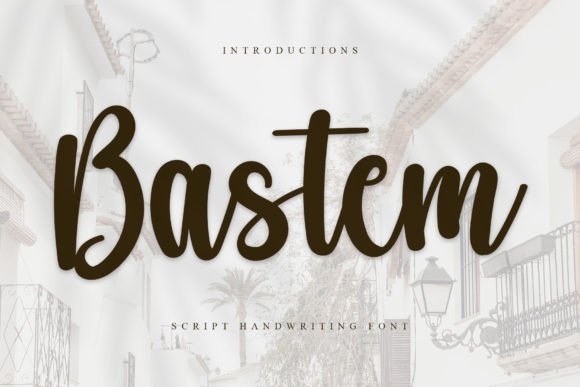 Bastem: The Elegant Script Font for Creative Projects