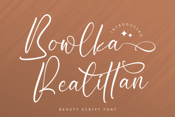 Bowlka Realittan: A Display Script Font Built for Modern Web Design