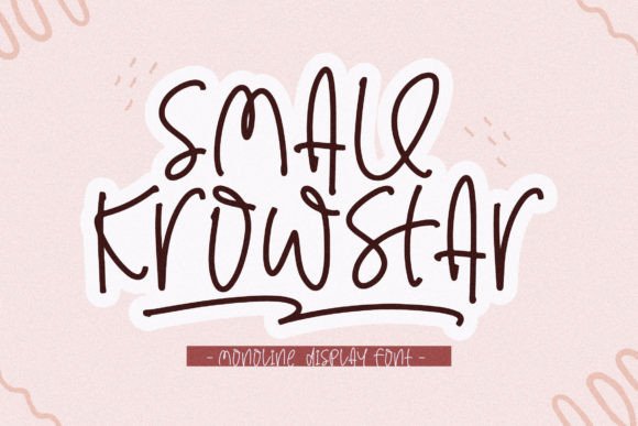Bringing a Brand to Life with the Small Krowstar Font