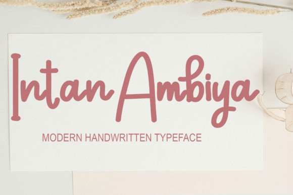 Bringing Creative Products to Life with the Intan Ambiya Font