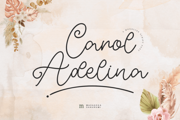Carol Adelina: A Font That Upgrades Your Brand's Look