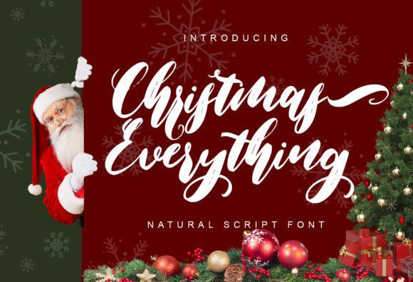 Choosing Christmas Everything: A Font for Editorial Storytelling