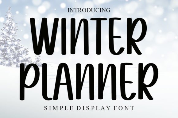 Choosing Winter Planner: A Font for Crafting a Polished Online Brand
