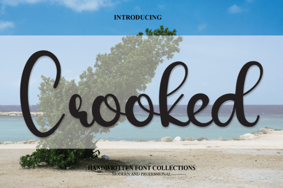 Crooked: A Handwritten Font for Creative Web Design