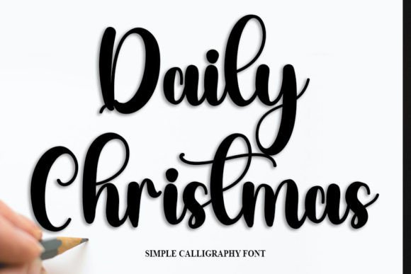 Daily Christmas: The Handwritten Font That Builds Brand Connection