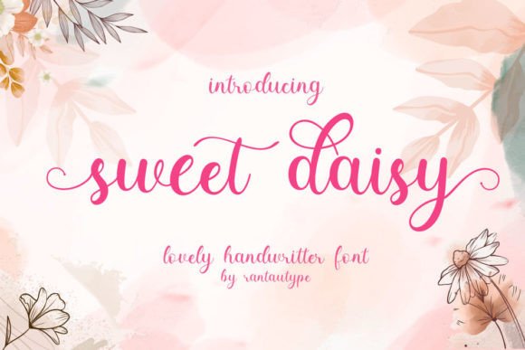Designing with Sweet Daisy: A Modern Script Font for Branding