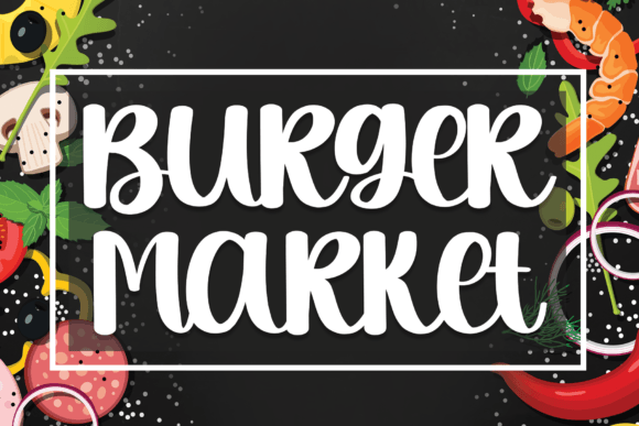 Enhance Your Brand with Burger Market Font