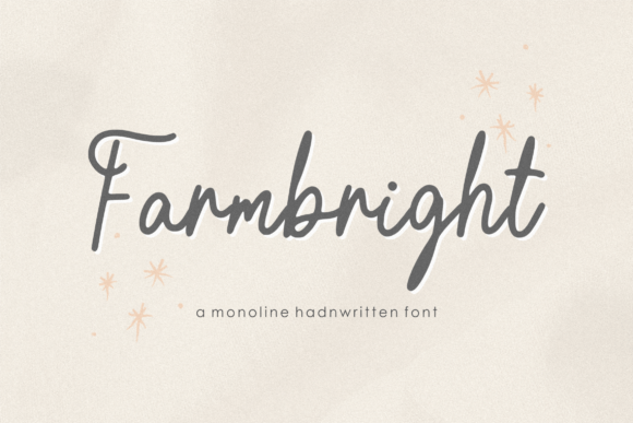 Farmbright: A Timeless Script Font for Editorial Design