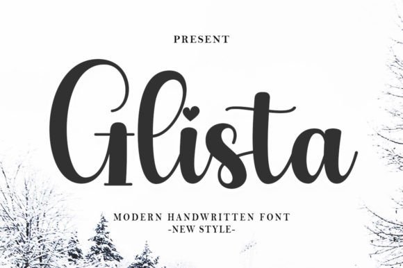 Glista: A Script Font for Campaigns That Need Human Connection