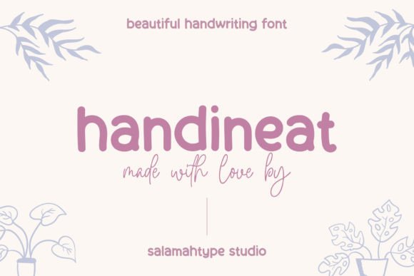 Handineat: The Versatile Script Font for Cohesive Branding