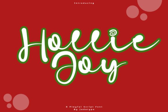 Hollie Joy: A Script Font for Editorial Mood and Identity