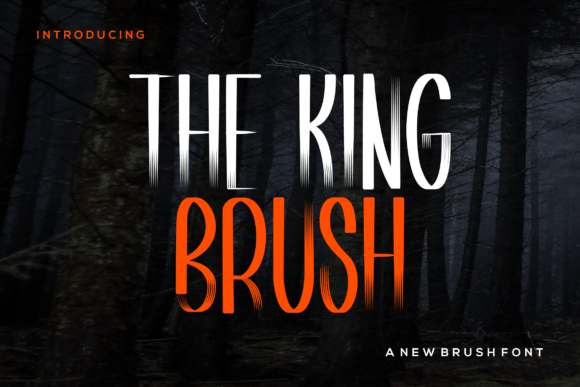 How The King Brush Font Became My Go-To for Website Hero Sections