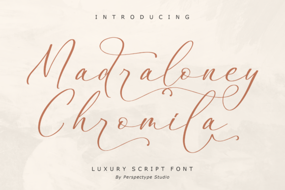 Madraloney Chromila: A Handwritten Font for Editorial Elegance