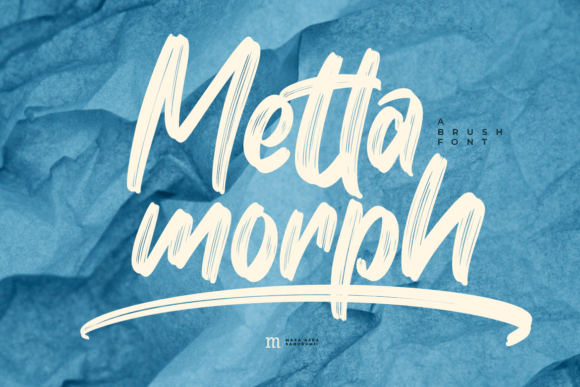 Mettamorph: A Versatile Handwritten Font for Crafters
