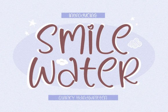 The Smile Water Font: A Crafter's Versatile Handwritten Gem