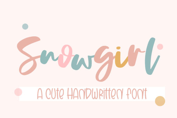 The Snowgirl Font for Scroll-Stopping Brand Visuals