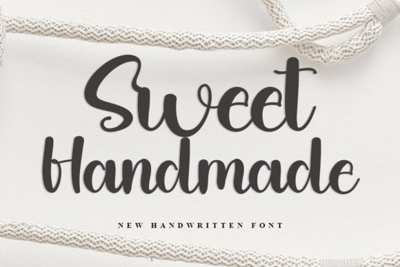 The Sweet Handmade Font for Your Creative Projects