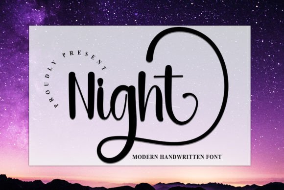 Transform Your Brand with Night: A Timeless Handwritten Font