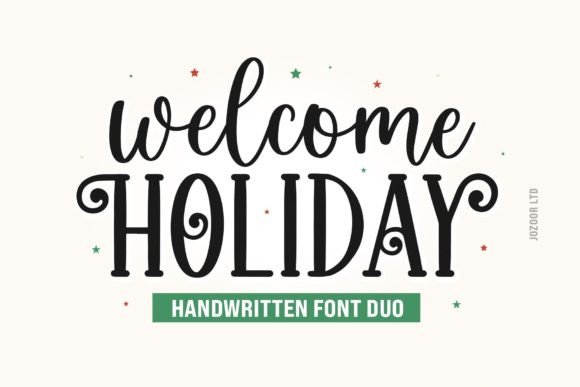 Welcome Holiday Duo: A Font That Polishes Your Brand Story