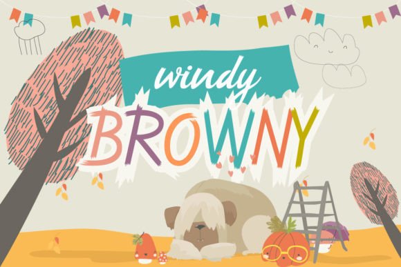 Windy Browny Font: A Friendly Script for Your Small Business Brand