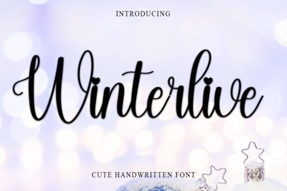 Winterlive: A Stylish Font for Elegant Digital Experiences