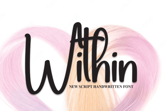 Within: A Craft-Friendly Script Font for Your Handmade Products
