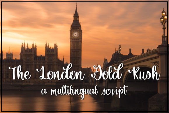 Your Brand’s Signature: The London Gold Rush Font